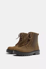 Botas acordonadas piel (9)