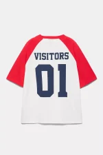 Camiseta manga raglán Visitors (6)