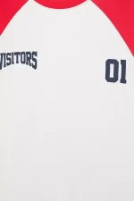 Camiseta manga raglán Visitors (7)