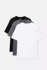 Conjunto de 3 camisetas de manga corta (4)