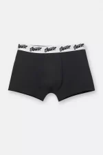 Pack of 3 black boxers with pink STWD logo (2)