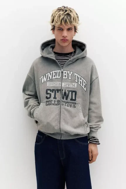 STWD zip up hoodie (1)