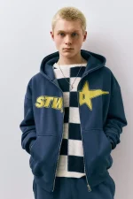 Sudadera capucha cremallera STWD (1)