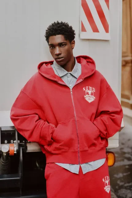 Sudadera capucha cremallera STWD (14)