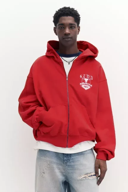 Sudadera capucha cremallera STWD (8)