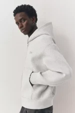 Sudadera capucha efecto neopreno (5)