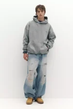 Sudadera capucha lavada STWD (4)