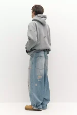 Sudadera capucha lavada STWD (5)