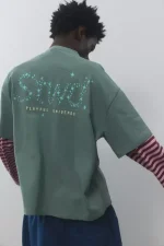 Camiseta STWD gráfico universo (1)