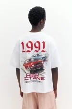 Camiseta gráfico coches (3)