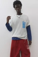 Camiseta manga corta gráfico (1)