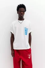 Camiseta manga corta gráfico (2)