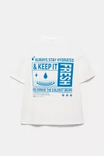 Camiseta manga corta gráfico (7)