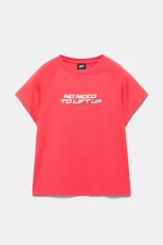 Camiseta manga corta raglán