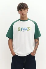 Camiseta manga raglán STWD (2)