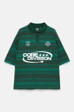 Camiseta punto cuello polo