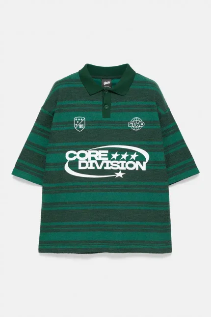 Camiseta punto cuello polo