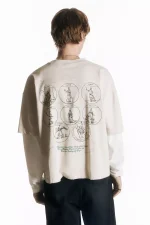 Graphic double sleeve t shirt (2)