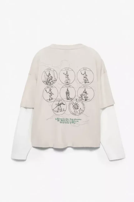 Graphic double sleeve t shirt (6)